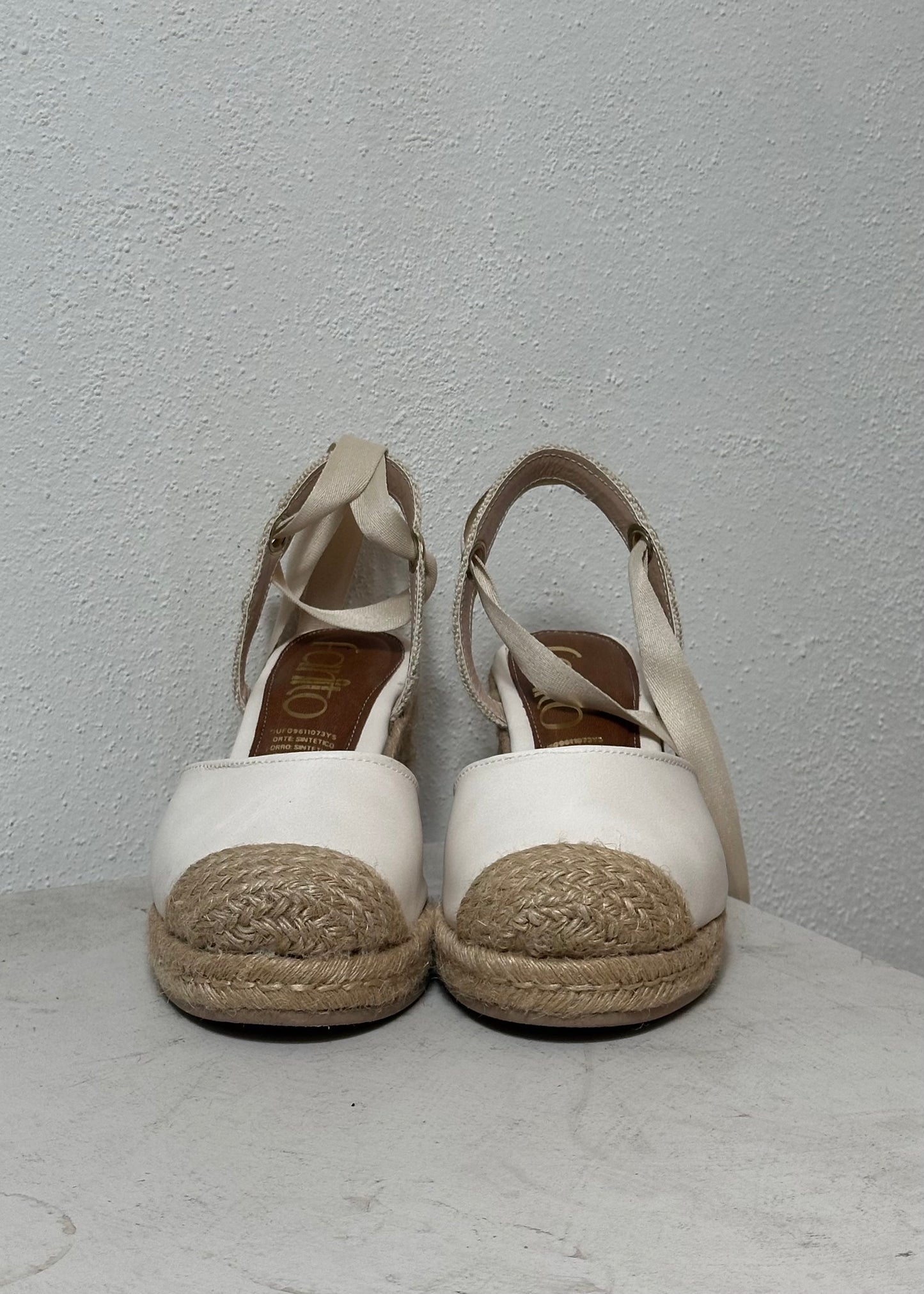 Greta latte alpargata