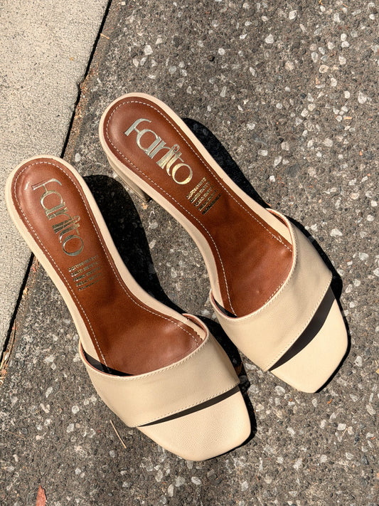 Zarita nude zapatillas de tacon