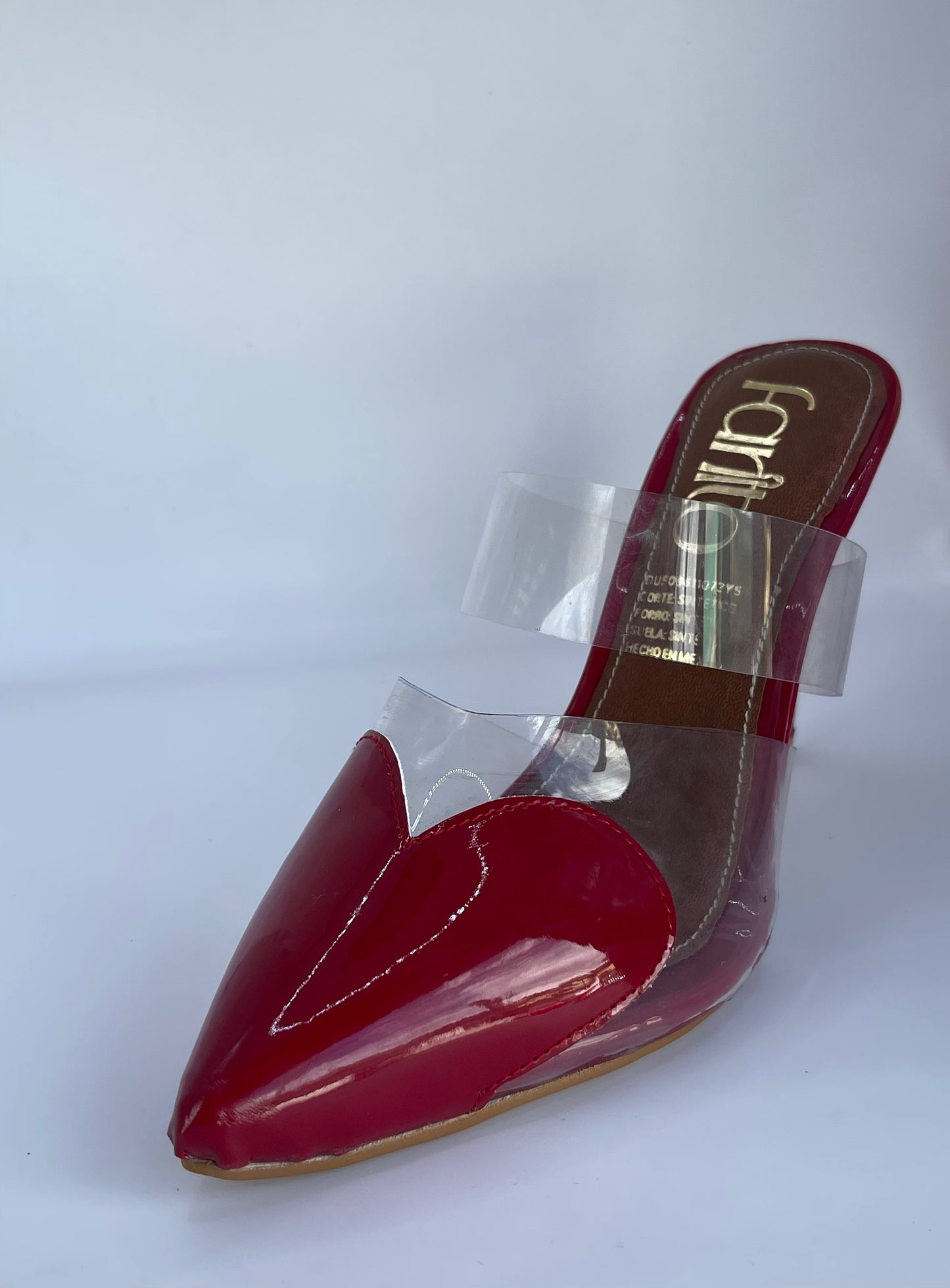 Macarena rojo zapatillas