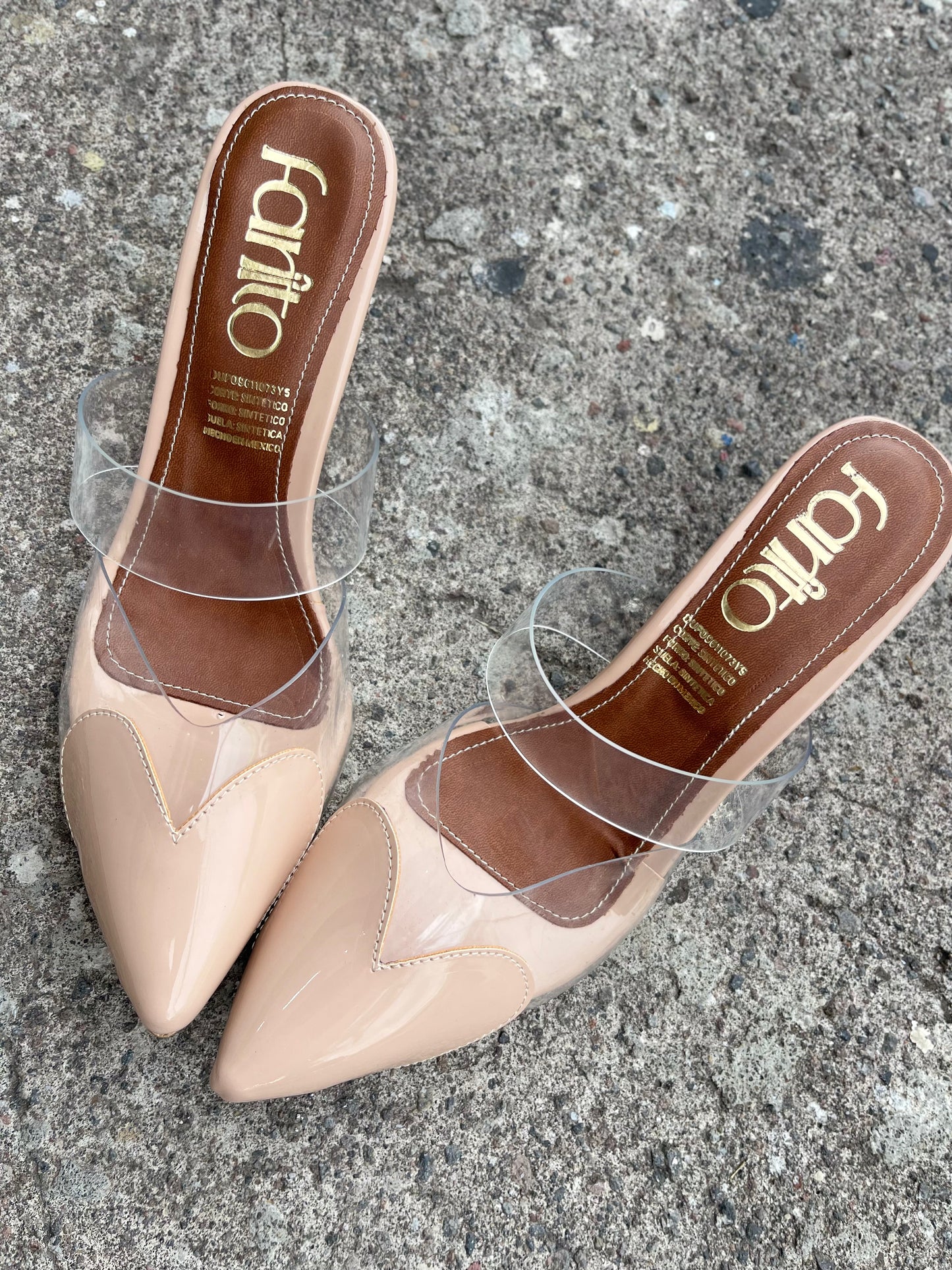 Macarena nude zapatillas