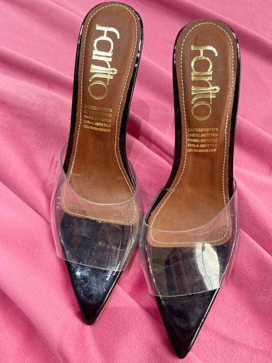 Aura negro zapatillas