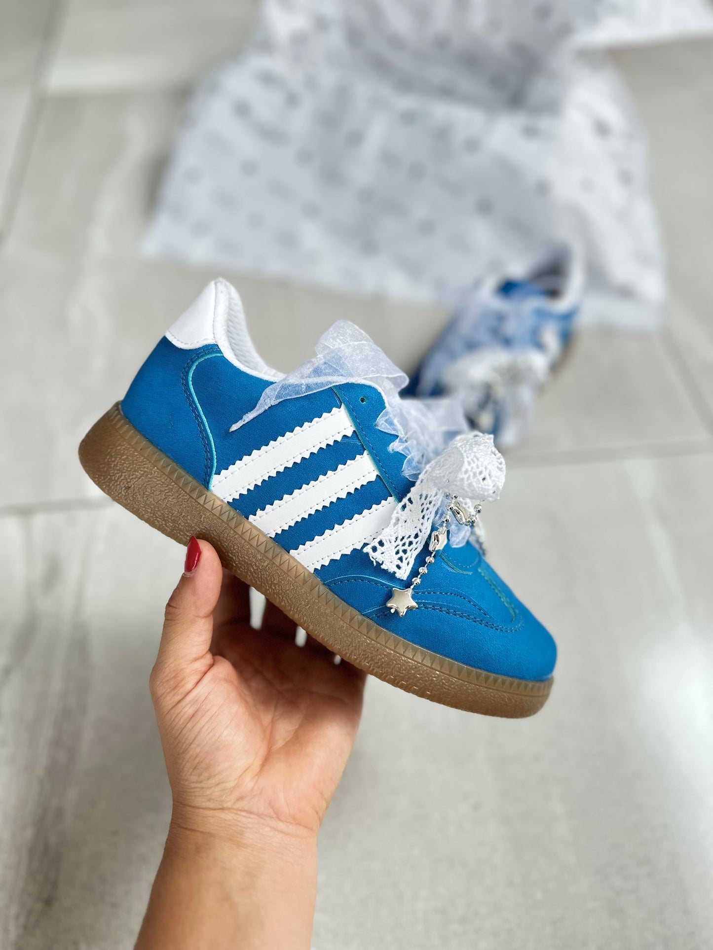 Sofia azul sneakers