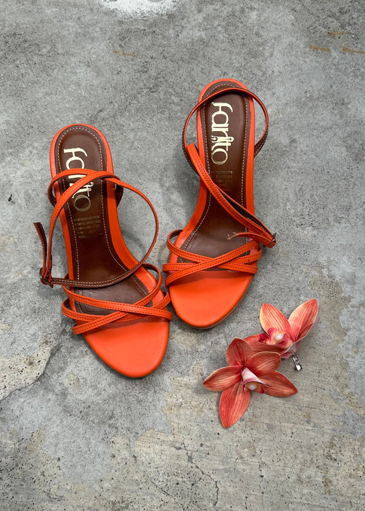 Barranquilla zapatillas naranjas