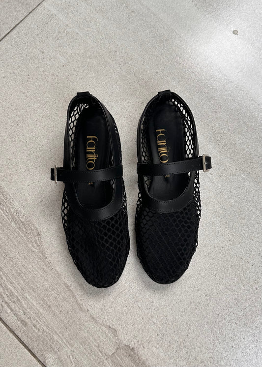 Macu negro balerina red