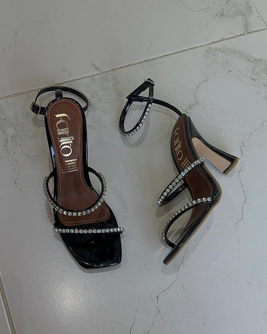 CÁDIZ NEGRO tacón alto