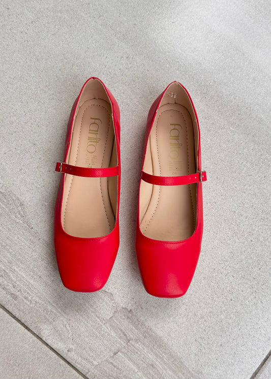 Matilde rojo balerina