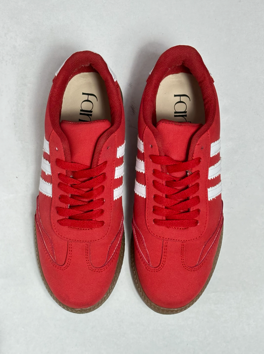 Sofia rojo sneakers