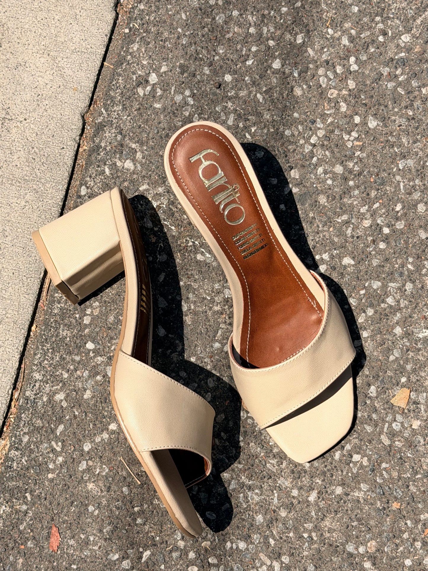 Zarita nude zapatillas de tacon