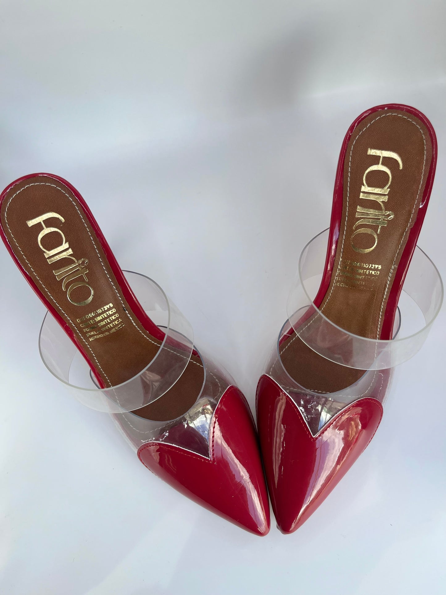 Macarena rojo zapatillas