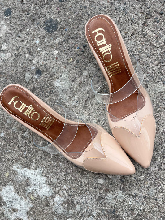 Macarena nude zapatillas