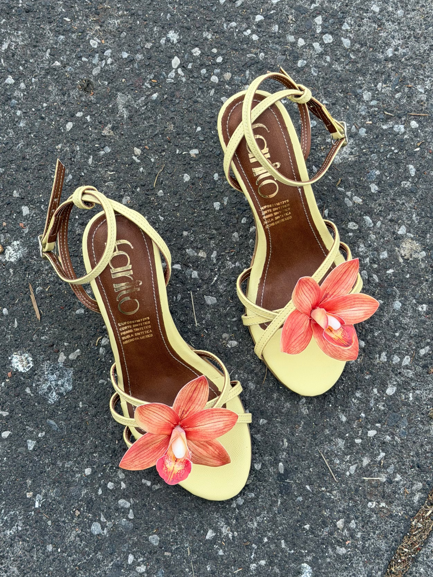 Barranquilla zapatillas amarillo