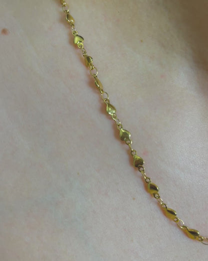 Corazón dorado necklace
